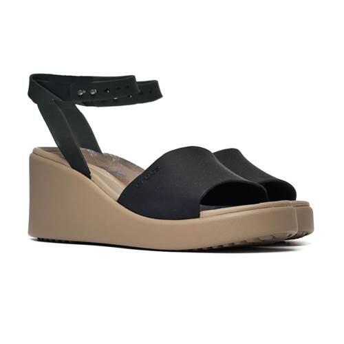 Buty do chodzenia damskie Crocs Brooklyn Ankle Strap Wedge