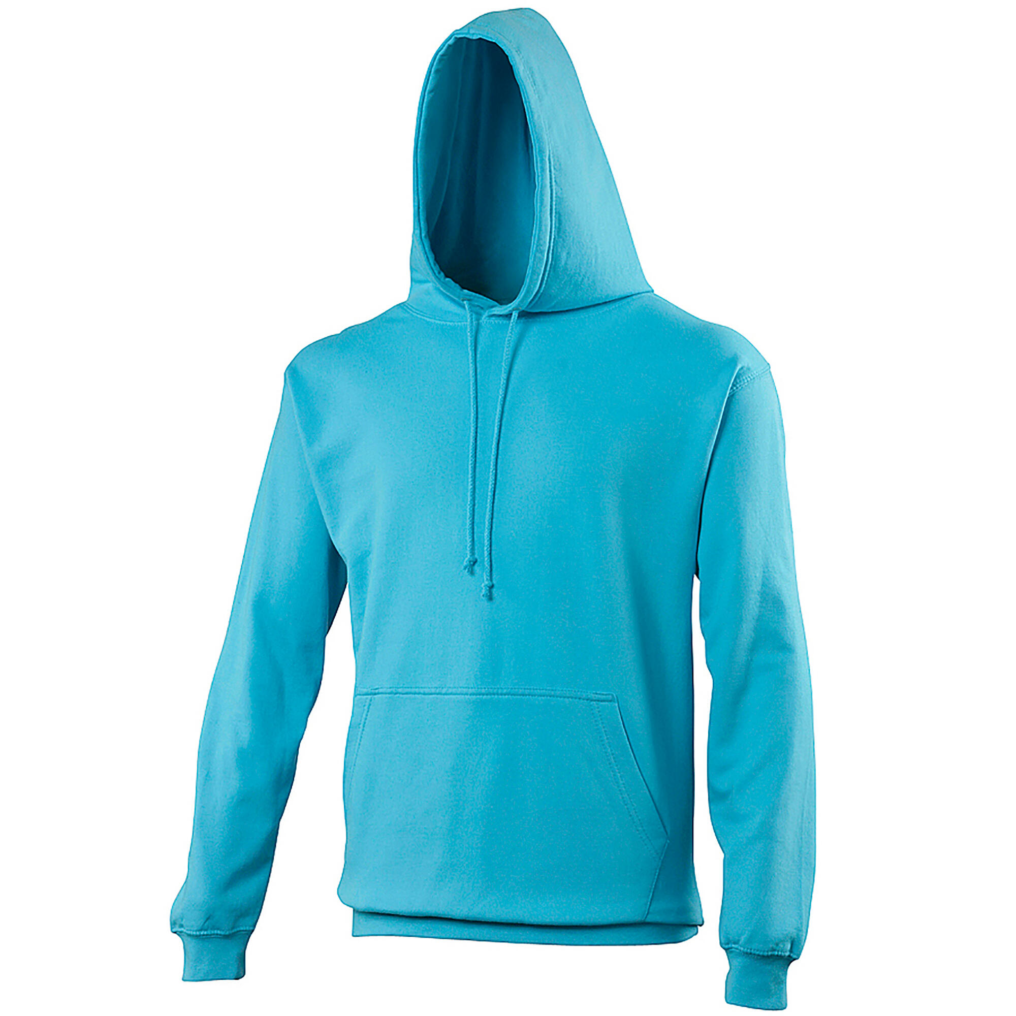 AWDIS Unisex College Hooded Sweatshirt / Hoodie (Hawaiian Blue)