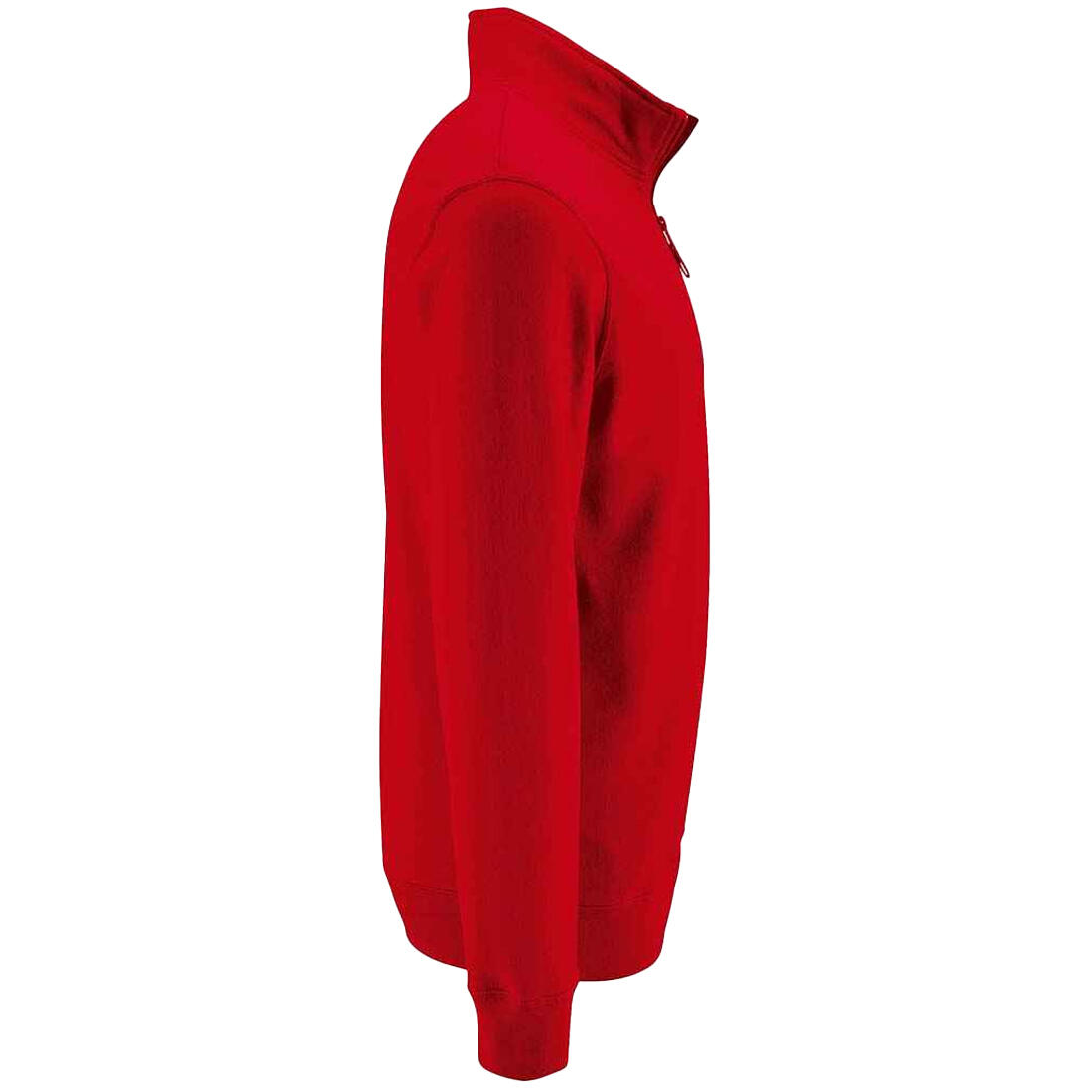 Maglione Cerniera Colletto Alto Uomo SOLS Stan Rosso 3/4