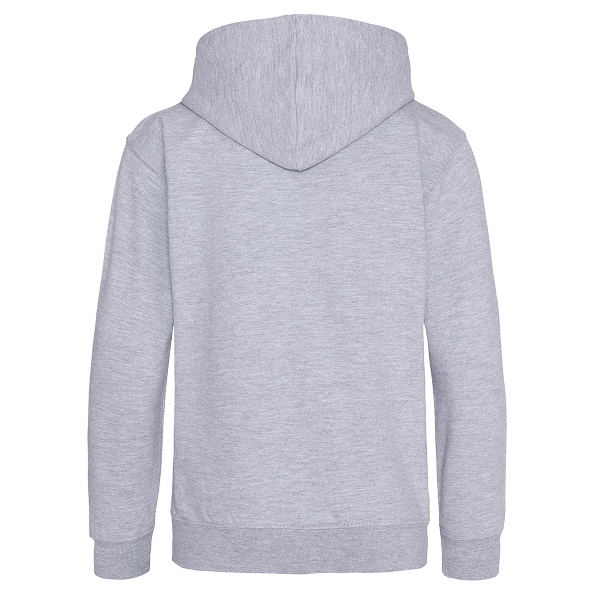 Kapuzen Pullover Kinder Grau meliert 2/2