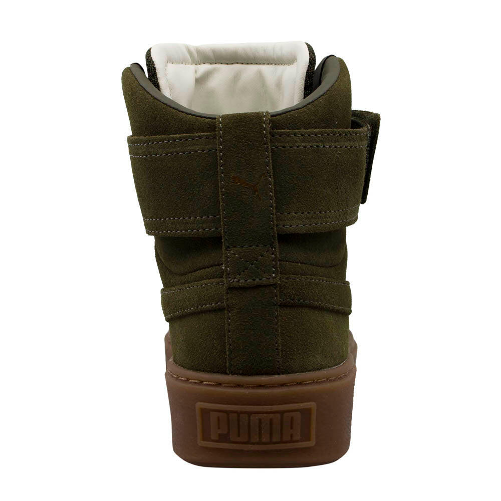 PUMA Puma Platform Mid OW Womens Green Trainers