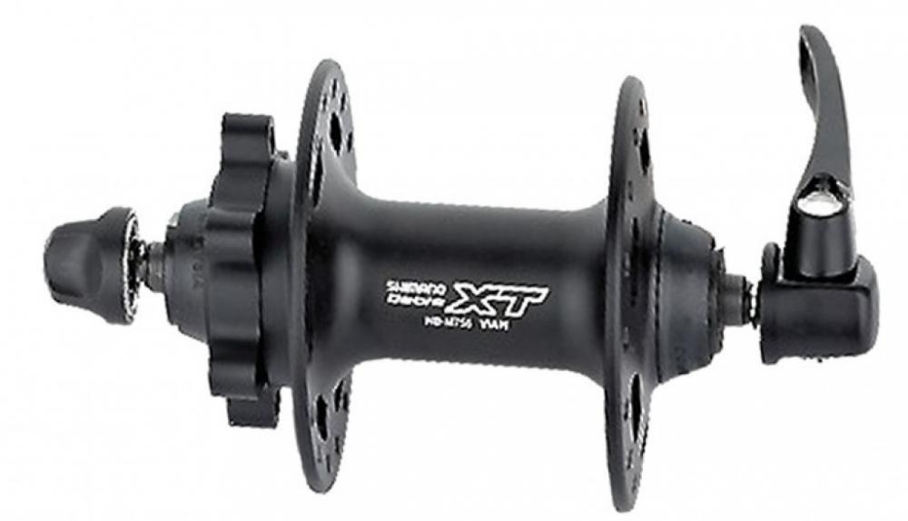 Moyeu avant SHIMANO DEORE XT HB-M756 6 trous, serrage rapide 2/2