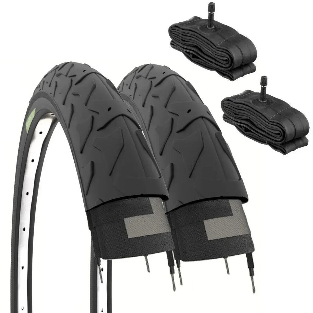 2 tyres 16x1.95 (50-305) +tubes, bike tyres bike 16 x 1.95 kids mtb EV