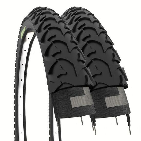 2 copertoni 16x1.75 (47-305) pneumatici gomme bici 16 x 1.75 mtb bimbo 16'' EV