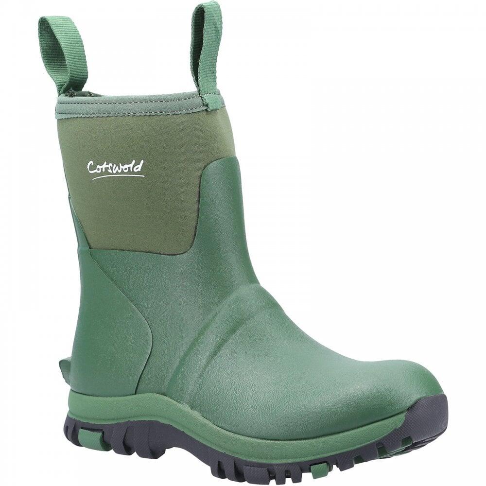 Cotswold Blaze | Green | Womens Pull-on Wellies COL: Green, SIZE: UK 7 3/7