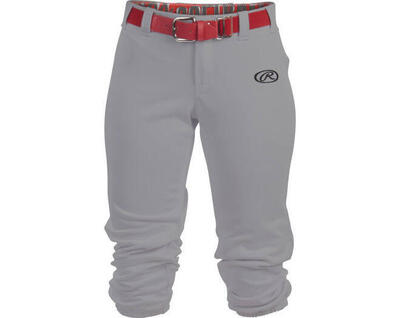 Rawlings wlnchg broek met riem voor meisjes l blauw grijs
