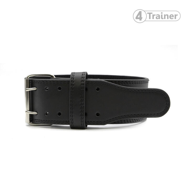 Ceinture de Force en Cuir - HALTÉROPHILIE - M 120cm - 4TRAINER 2/5