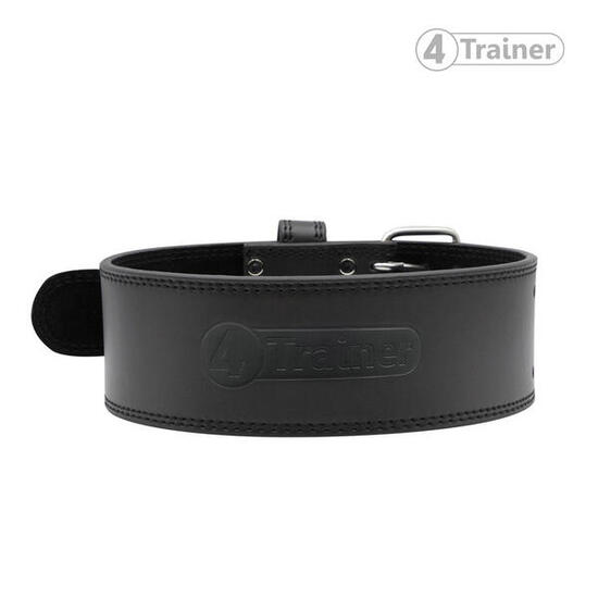 Ceinture de Force en Cuir - HALTÉROPHILIE - L 130cm - 4TRAINER