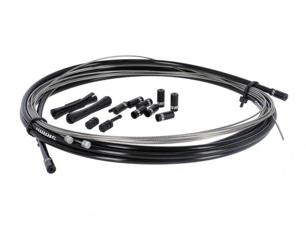 Sram kit de câbles de dérailleur Route/VTT noir 4mm 2/2