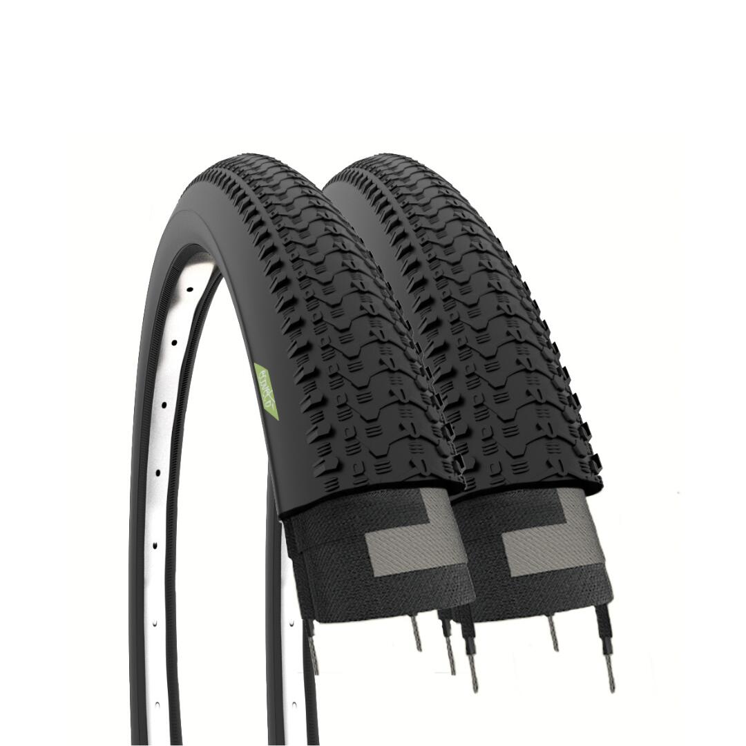 ECOVELO 2 copertoni 26x1.95 (50-559), pneumatici bicicletta adulto 26 x 1.95 mtb 26'' EV