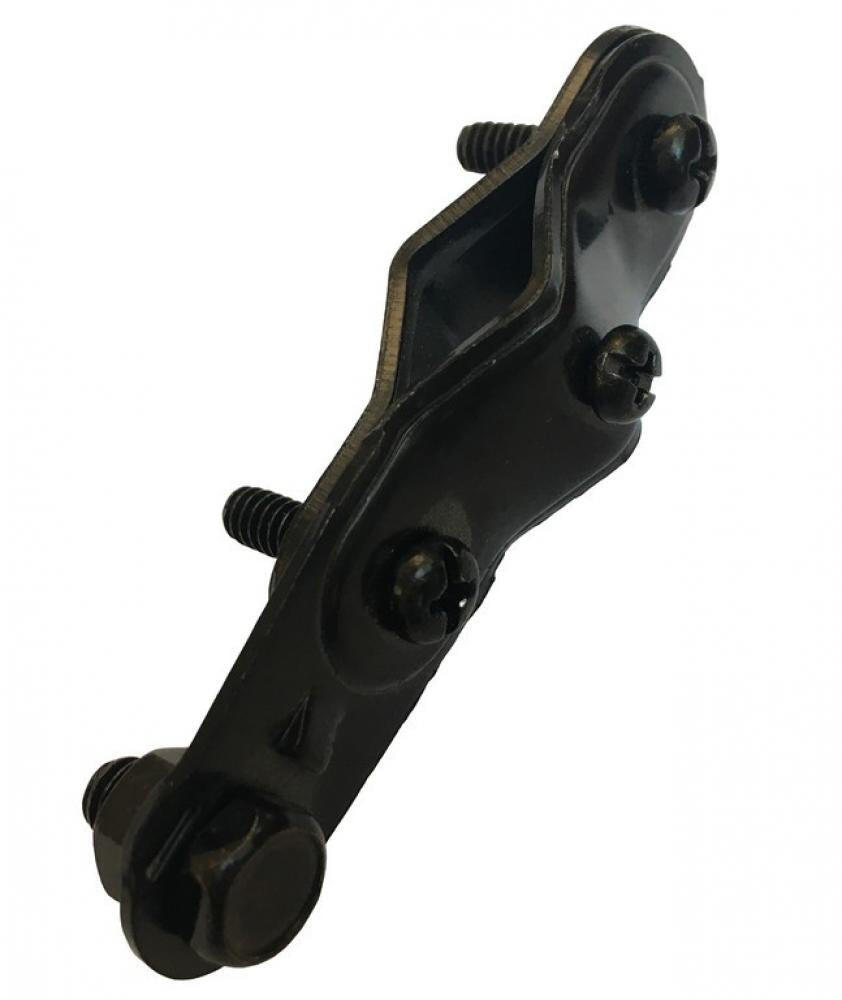 Büchel Support de dynamo pour fourche noir 5 pièces en sachet plastique 2/2