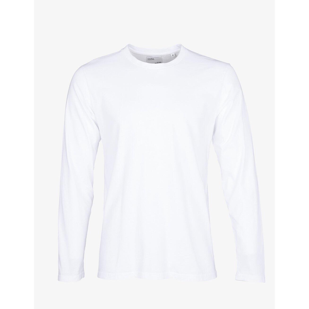 Skinnifit Mens Feel Good Long Sleeved Stretch TShirt (White) 2/2