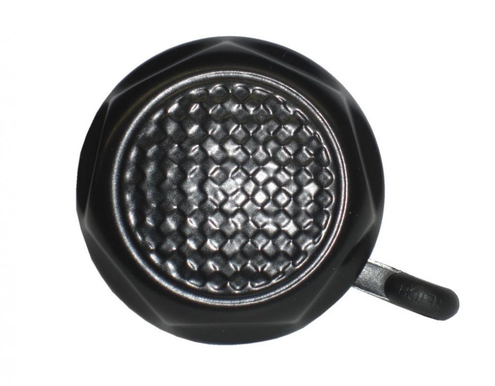 REICH cloche vélo damier Ø55 mm noir 2/2