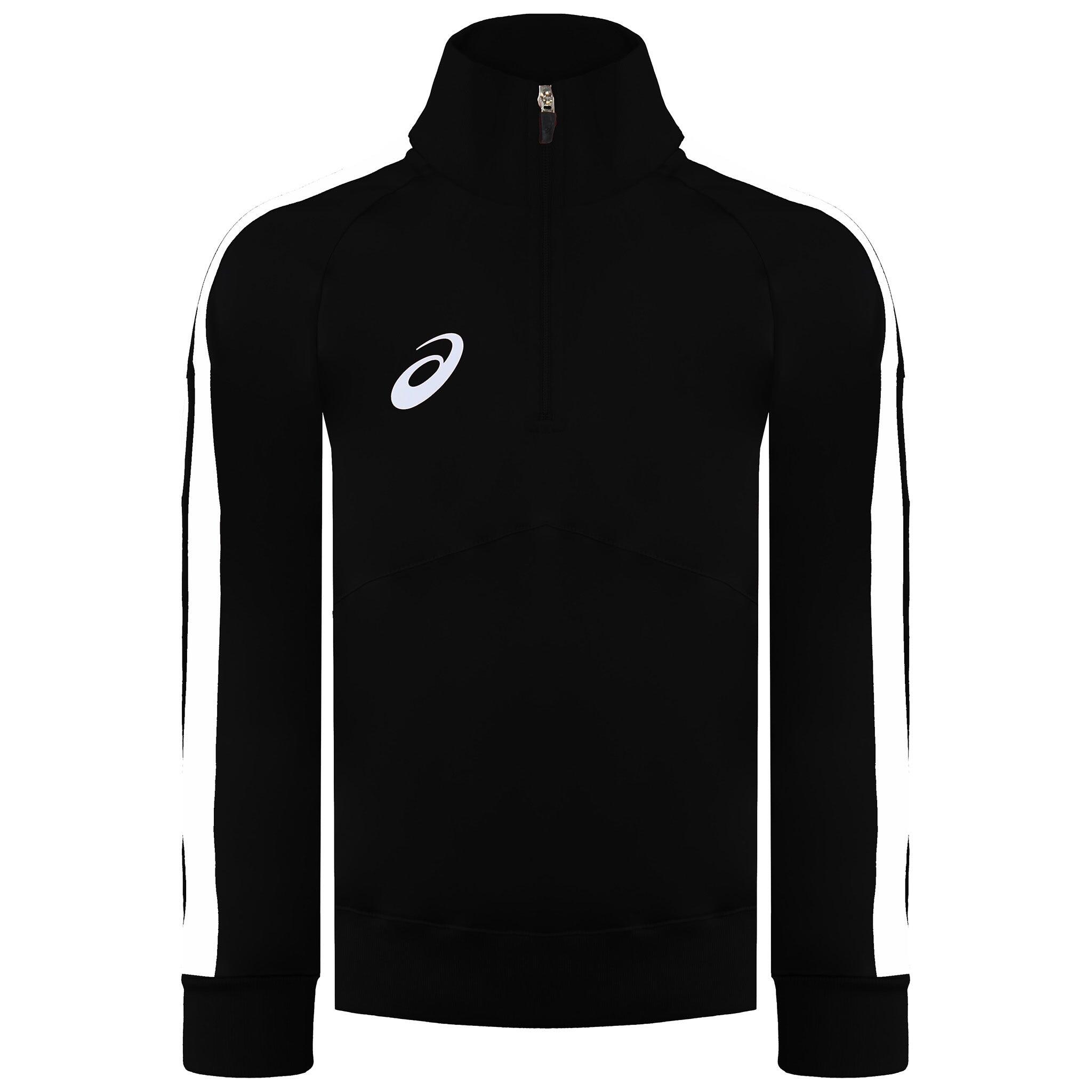 Asics Floorball Kids Black Track Jacket 1/2