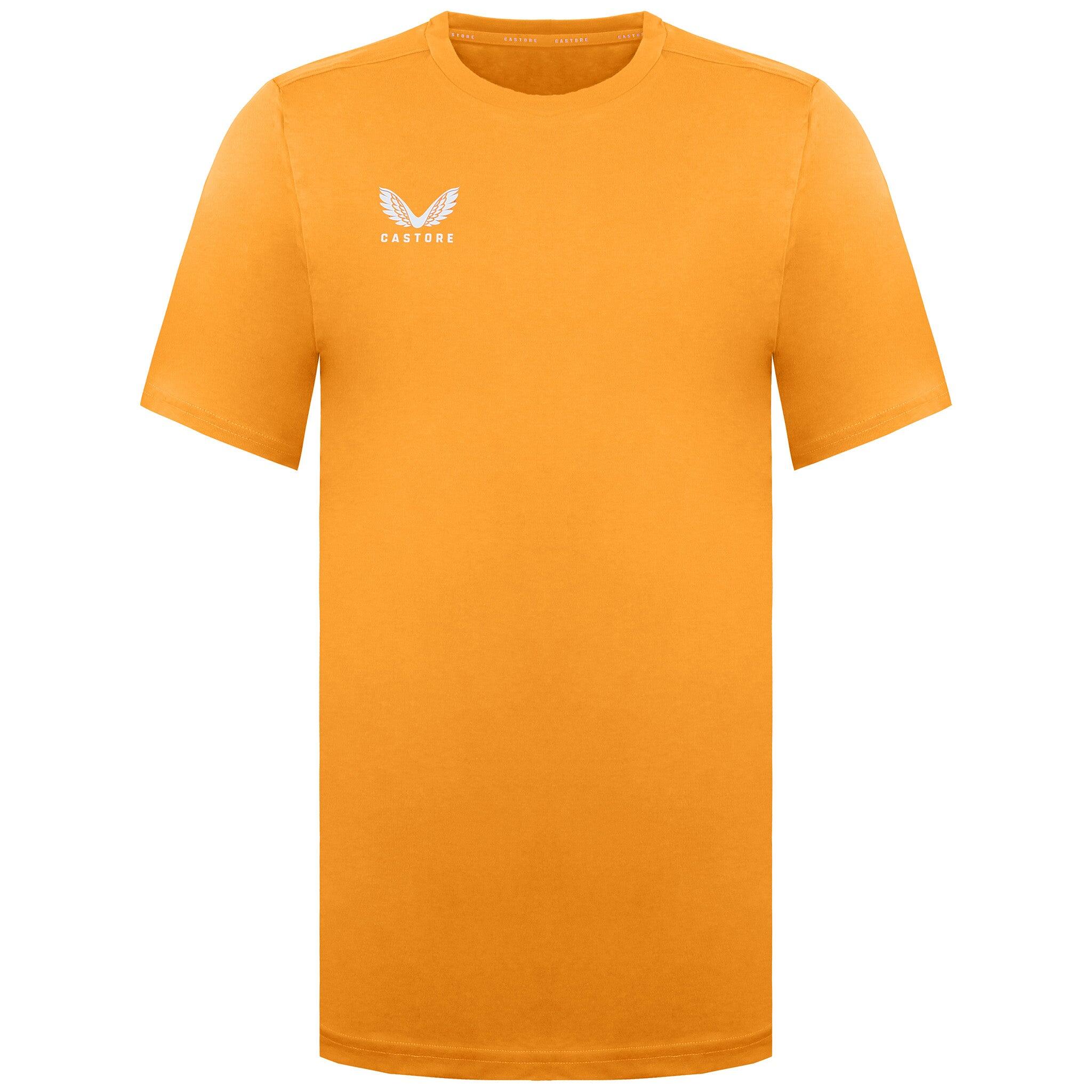Castore Cotton Leisure Mens Orange T-Shirt 1/1