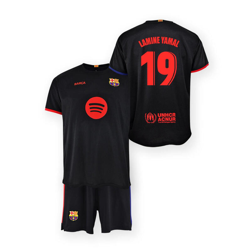 Equipación infantil del FC Barcelona 24-25, local, réplica - Lamine Yamal 19