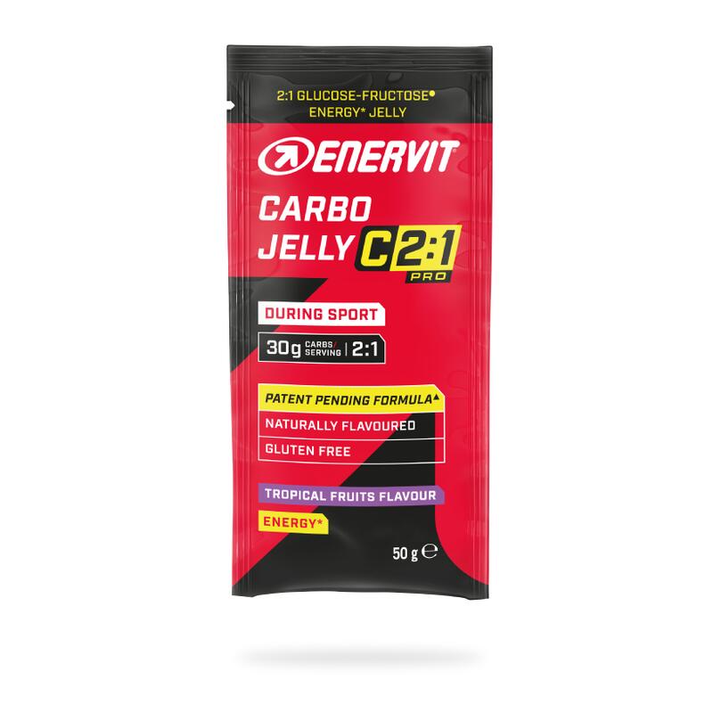 GELEIA ENERVIT C2-1 PRO CARBO 50gr FRUTOS TROPICAIS Exclusivo Online      8,99€  Preço por quantidade 179,80€kg ENERVIT GELEIA ENERVIT C2-1 PRO CARBO 50gr FRUTOS TROPICAISVendido e expedido por: Sportano EU    