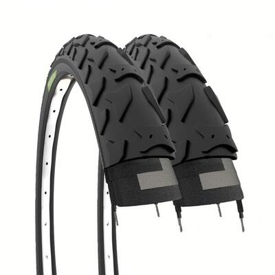 2 copertoni 16x1.95 (50-305) pneumatici bici tassellati 16 x 1.95 neri mtb EV