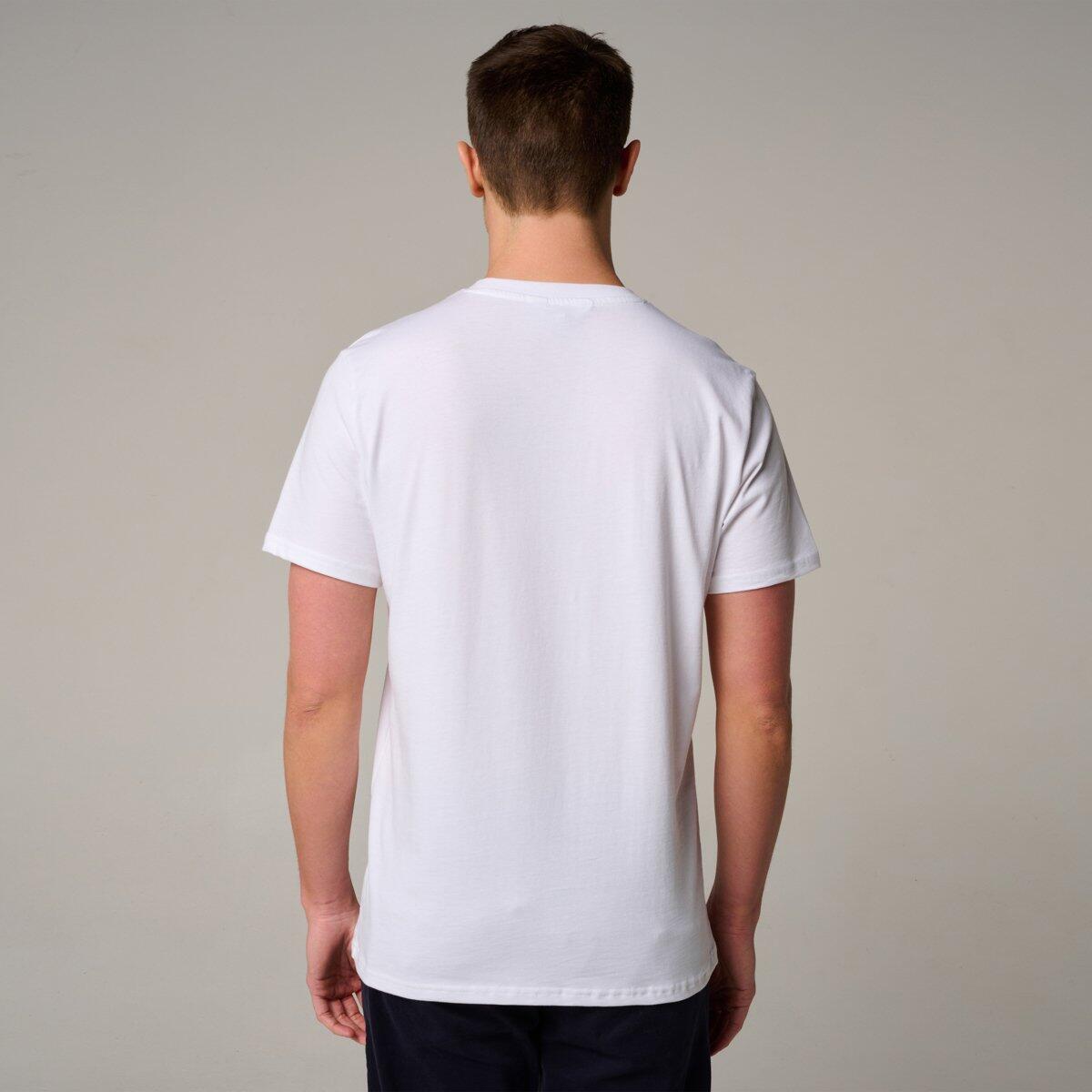 T-Shirt Raquettes homme Roland-Garros - Blanc 5/5