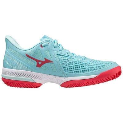Mizuno wave exceed tour cc wos light blue women's red
