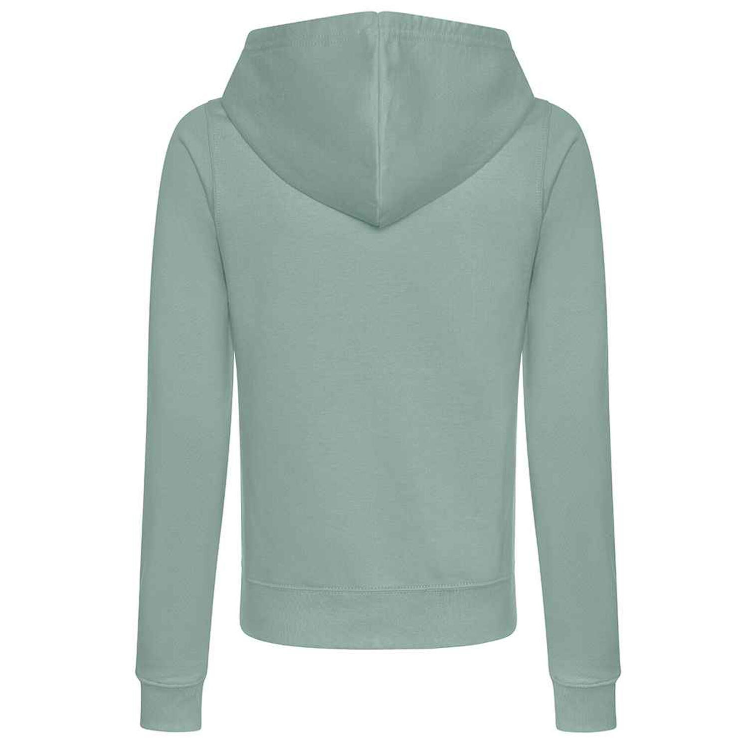 "College" Kapuzenpullover für Damen Grün 2/2