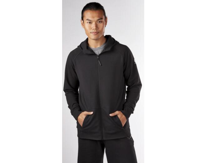 EVOSHIELD Evoshield WB601540 Full Zip High Neck Hoodie L Black