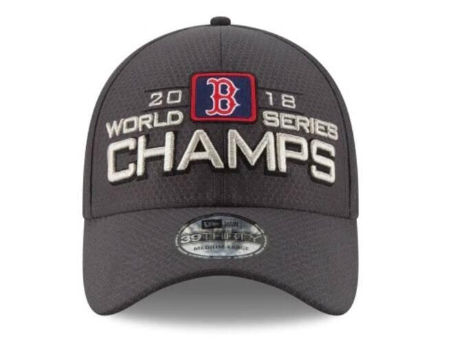 New Era MLB18 3930 Boston Red Sox WS Champs Locker Room OSFM 2/4