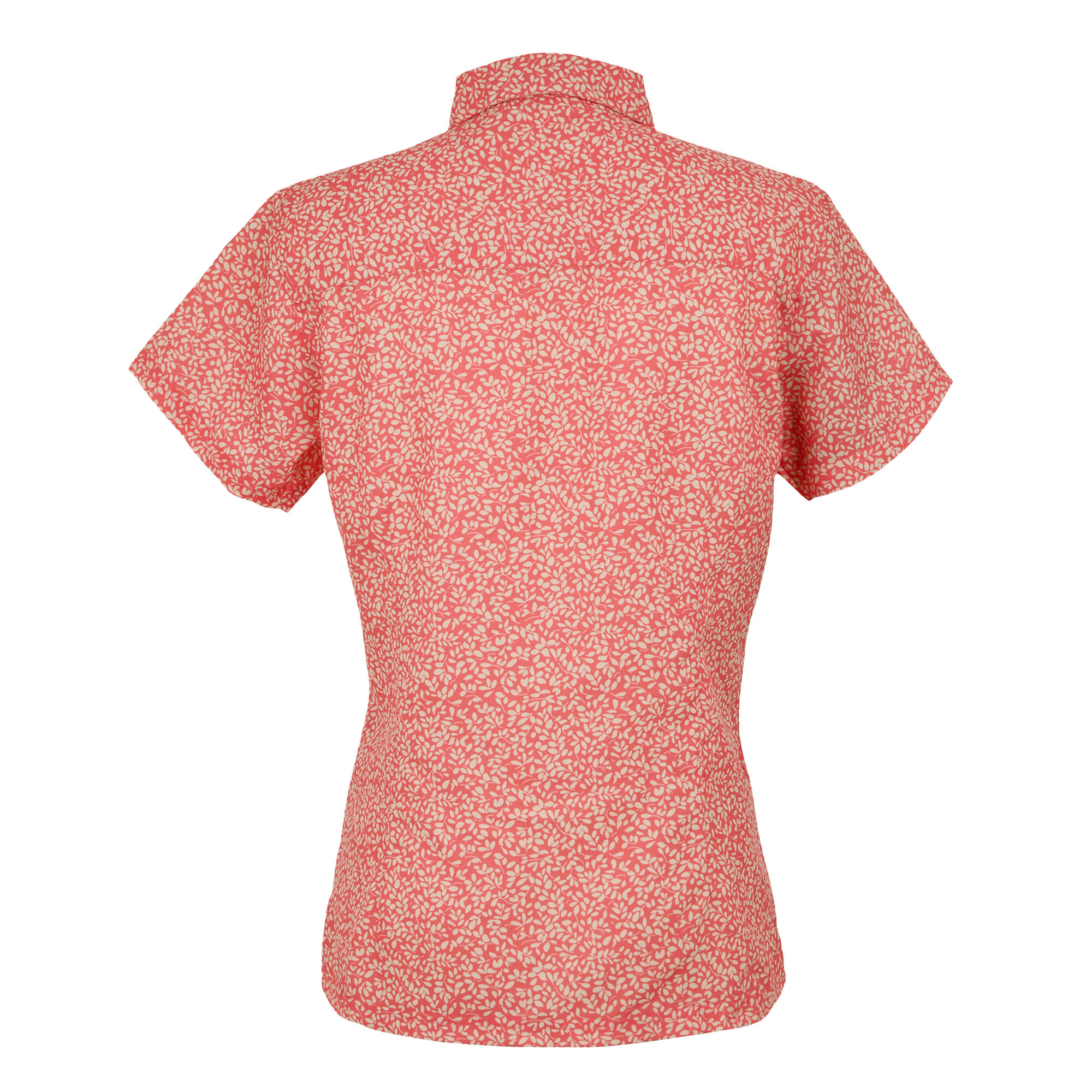 Chemisier Manches Courtes Motif/style Imprimé Feuille MINDANO Femme (Pêche 2/5