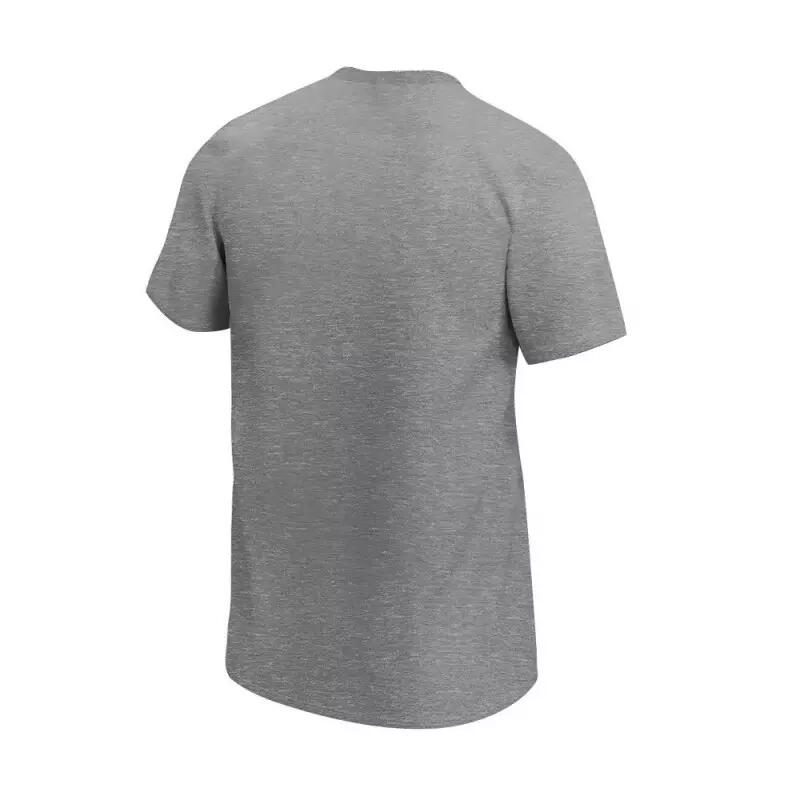 T-shirt NFL Las Vegas Raiders Fanatics Mid Essentials Crest Gris pour homme 2/2