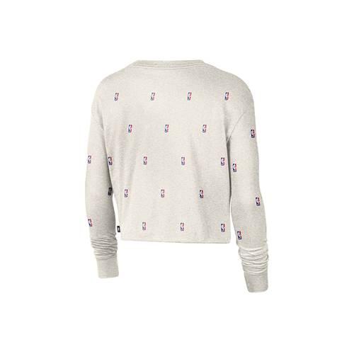 Dames T-shirt Nike NBA N31 Courtside Longsleeve Crop 2/2