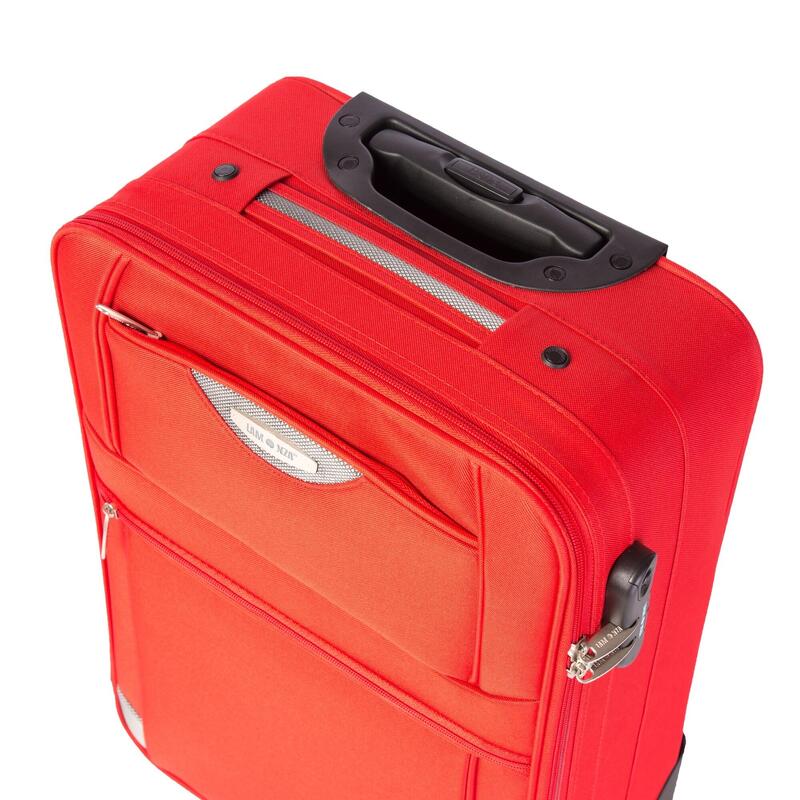 Troler Atlanta, Lamonza, 55x36x20 cm, 2.4 kg, rosu