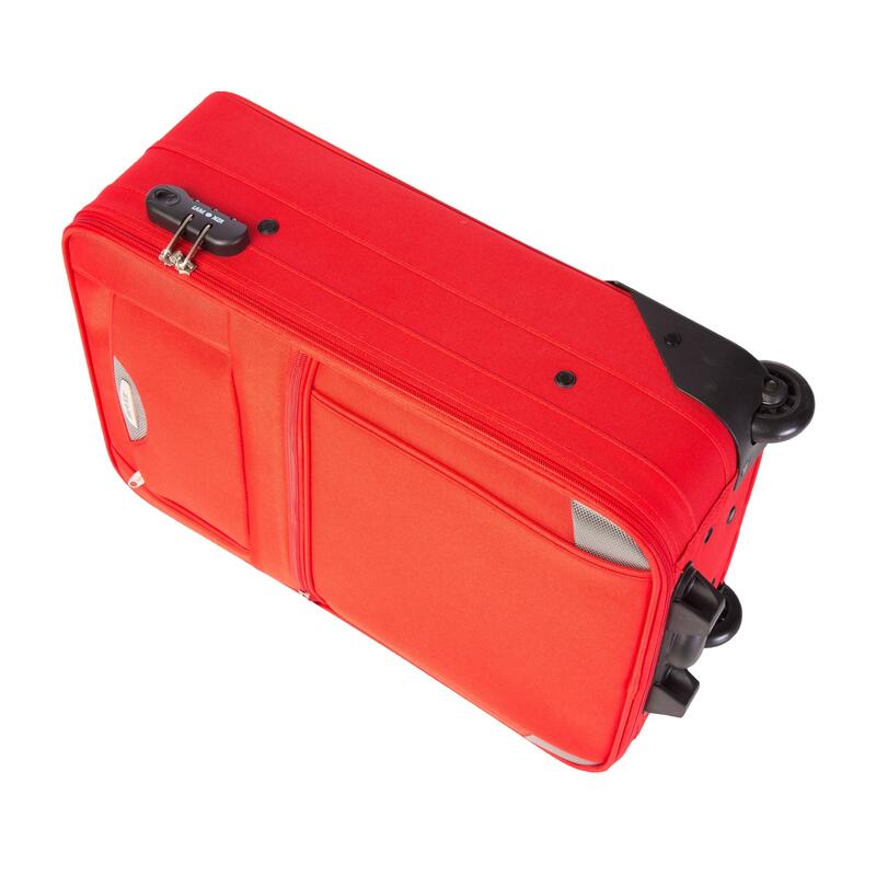 Troler Atlanta, Lamonza, 55x36x20 cm, 2.4 kg, rosu