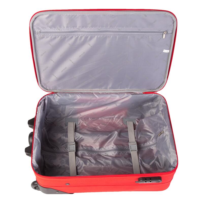 Troler Atlanta, Lamonza, 55x36x20 cm, 2.4 kg, rosu