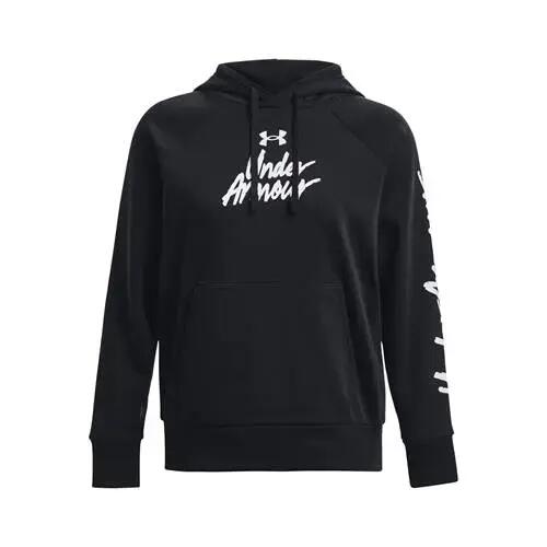 Дамска тренировъчна блуза Under Armour Ua Rival Fleece Graphic Hdy