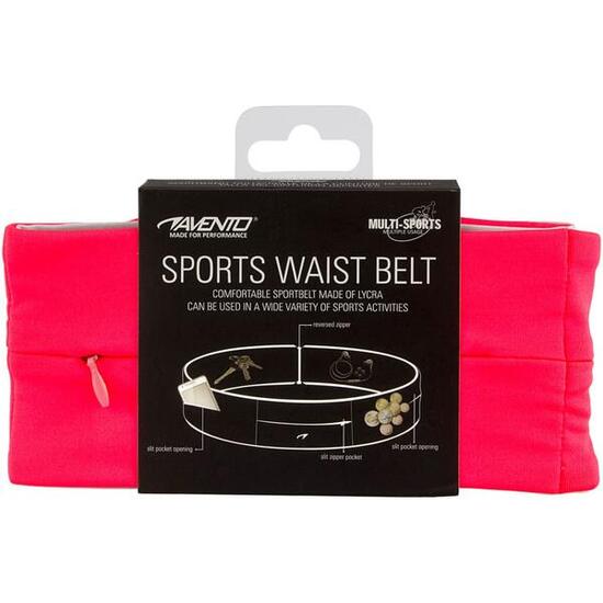 Avento Ceinture abdominale 21PR-FRZ-L Taille L Lycra Rose