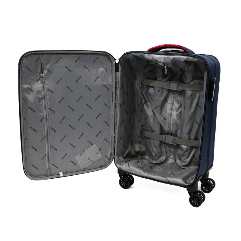 Troler Dortmund, Lamonza, 55x36x22 cm, 2.3 kg, albastru