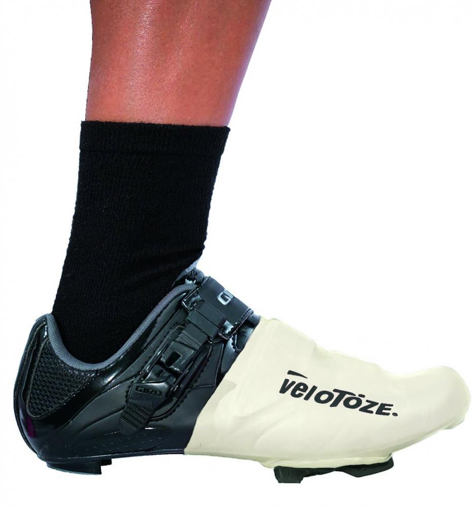 Velotoze Überschuhe Toe Weiß Unisize 2/3