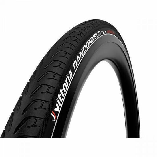 Vittoria Reifen Randonneur Tech 28x1.95 Zoll 50-622 schwarz Reflex E-50 Draht