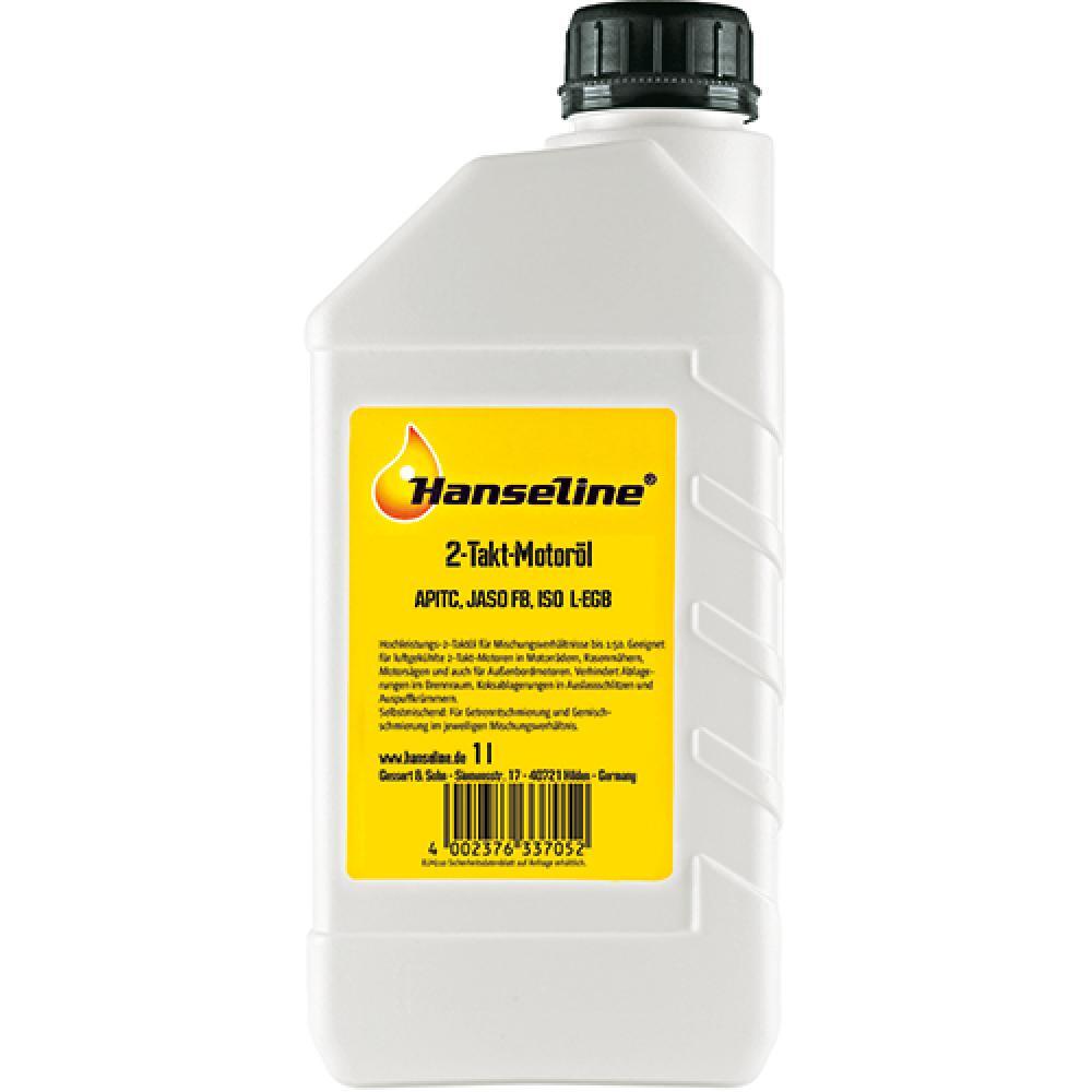 Hanseline Zweitakt-Motoröl Flasche 1 Liter 303705 1/2
