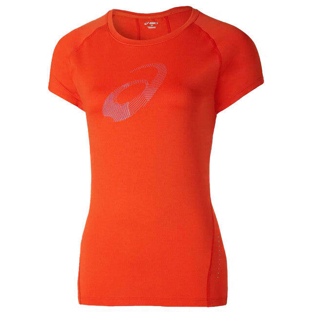 ASICS Asics Motion Dry Womens Orange Top