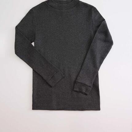 Camiseta cálida para niños Ysabel Mora manga larga cuello semicisne