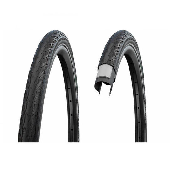 1 x pneu Schwalbe DeltaCruiser Plus 37-622 / 28x1.40