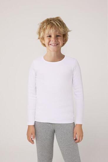 Camiseta Cálida Infantil Algodón Manga Larga Ysabel Mora – Confort y Suavidad