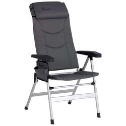 ISABELLA Fauteuil Camping aluminium Thor Light Grey
