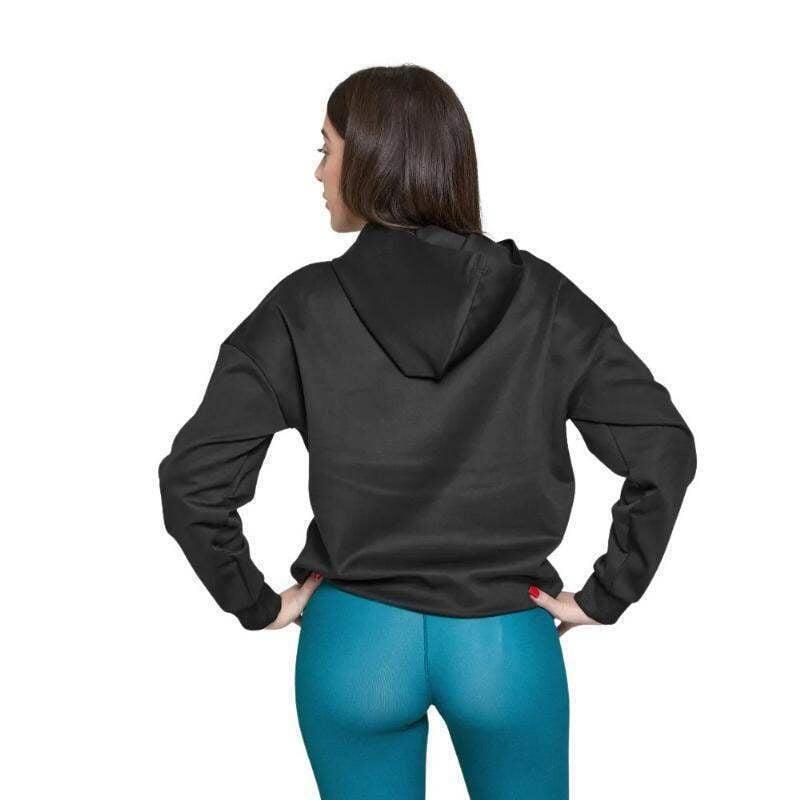 Moletom Feminino Preto Essencial JHayber 2/5