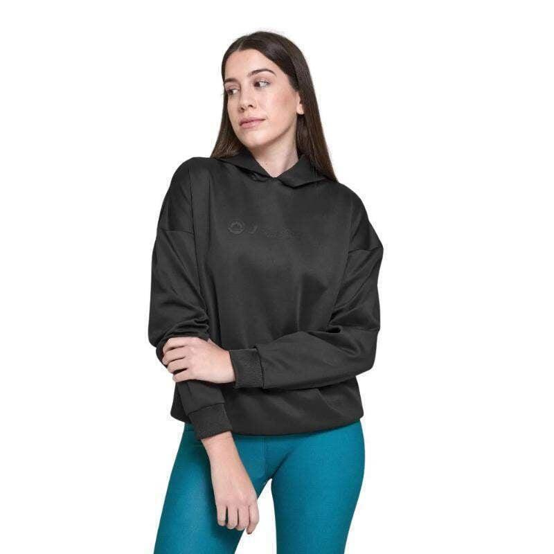 Moletom Feminino Preto Essencial JHayber 3/5