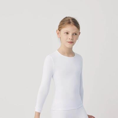 Camiseta Térmica Infantil Manga Larga Ysabel Mora con Interior Afelpado