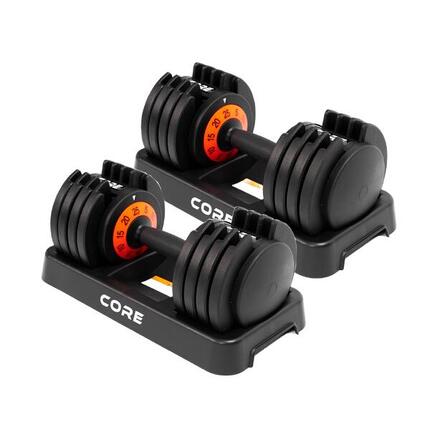 Core 2x Regulowane Hantle, 50kg