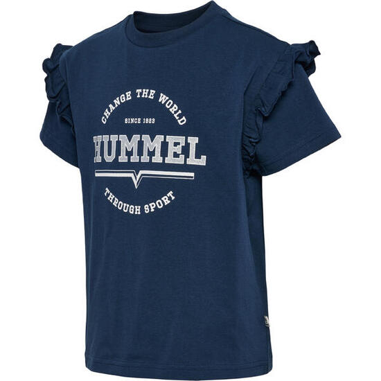T-shirt dla dziewczynki Hummel hmlVIOLET