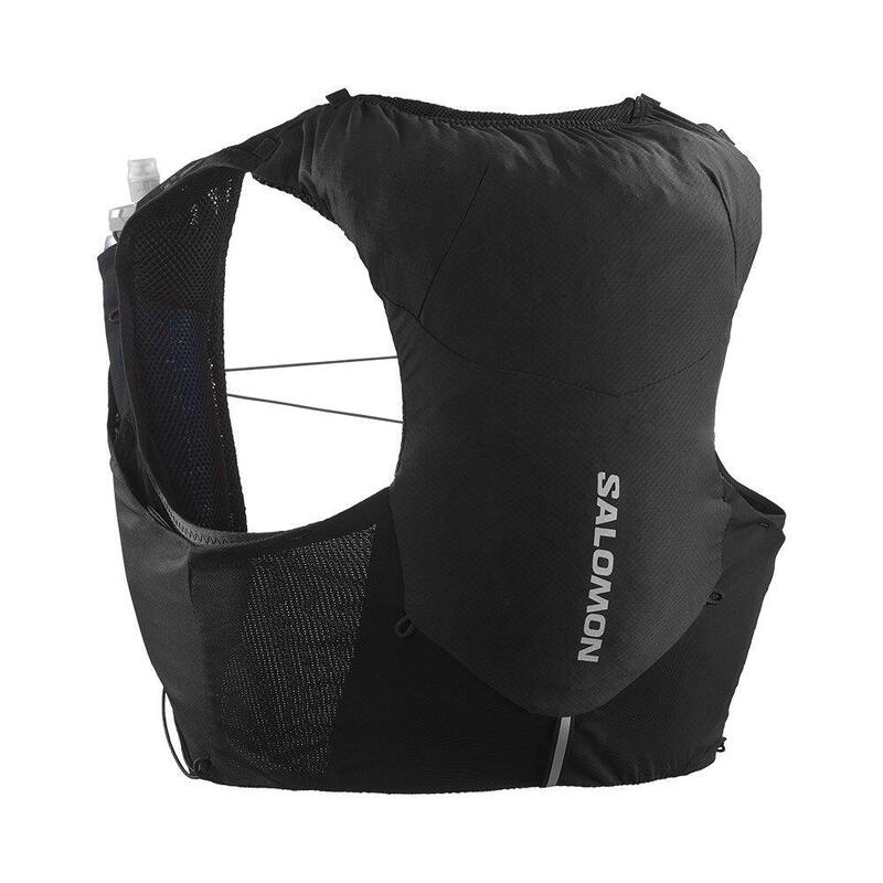 Colete Adv Skin 5 +2 Soft Flask Preto/Ebony corrida Unisex Preto Salomon